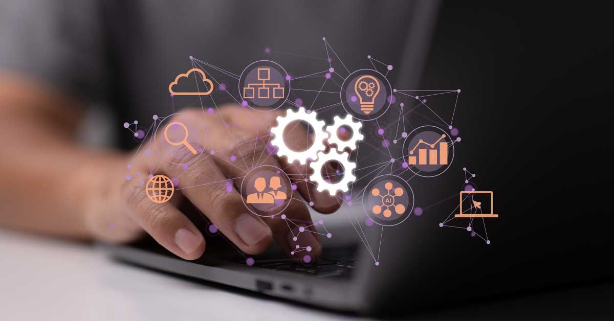 Team che analizza dati su schermi digitali